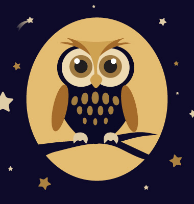 night-owl-vector