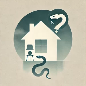تعبیر خواب مار در خانه