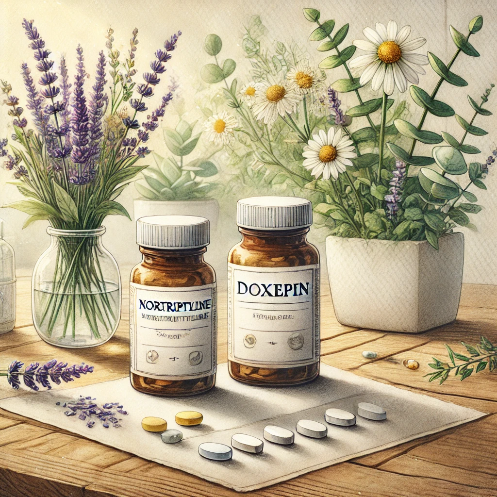 دوکسپین و نورتریپتیلین