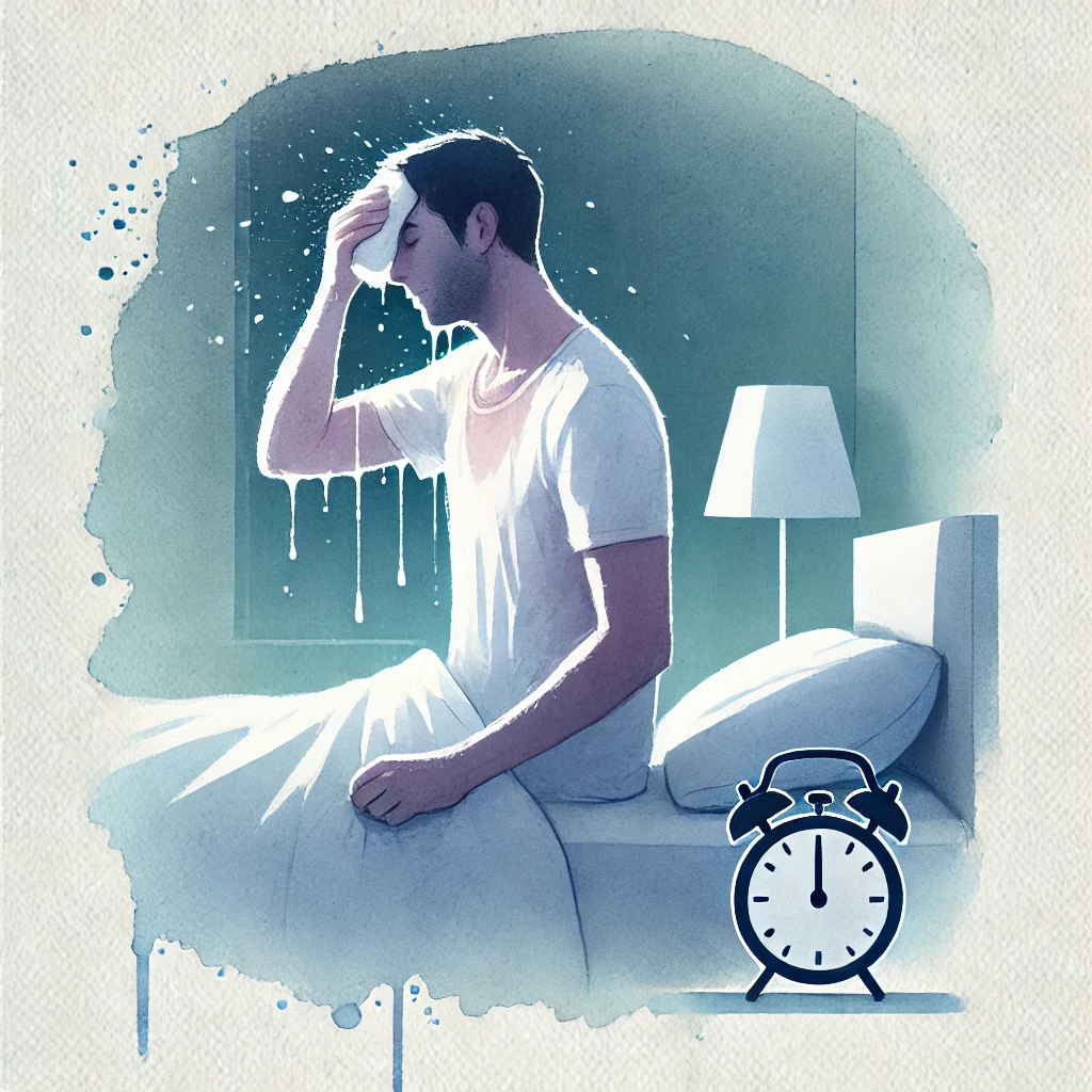 عرق کردن در خواب